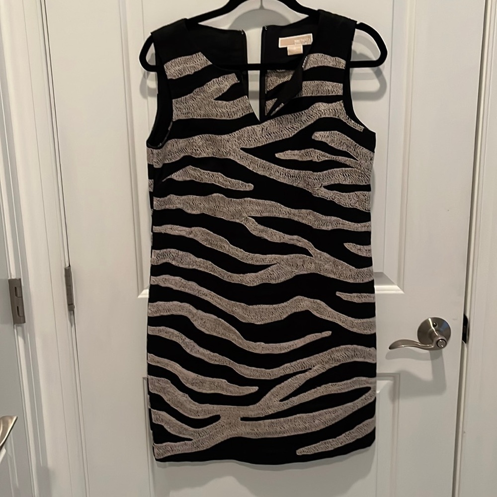 Zebra deign dress